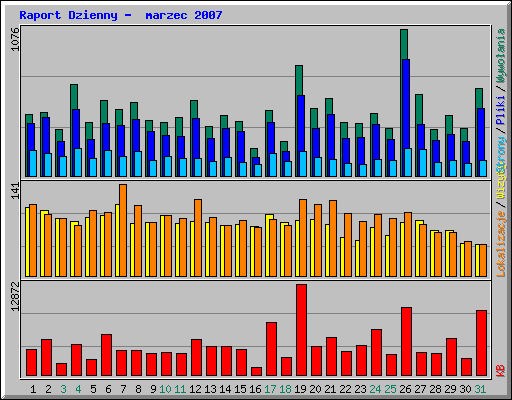 Raport Dzienny -  marzec 2007