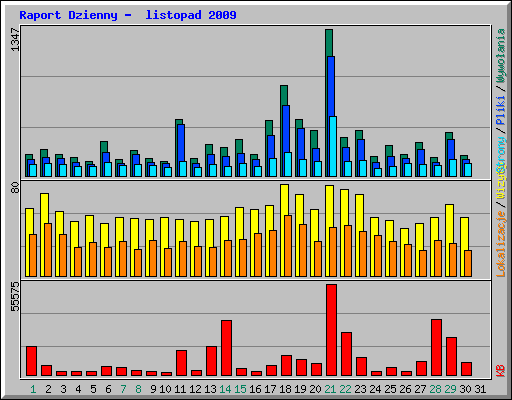 Raport Dzienny -  listopad 2009