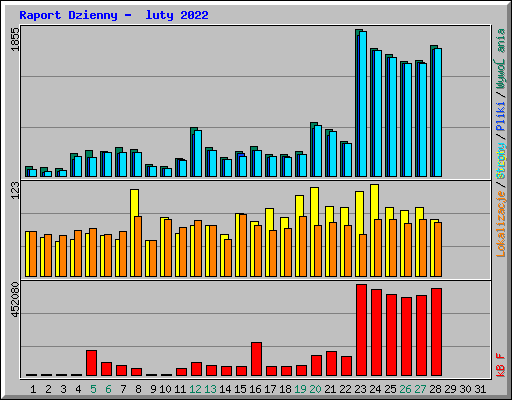 Raport Dzienny -  luty 2022