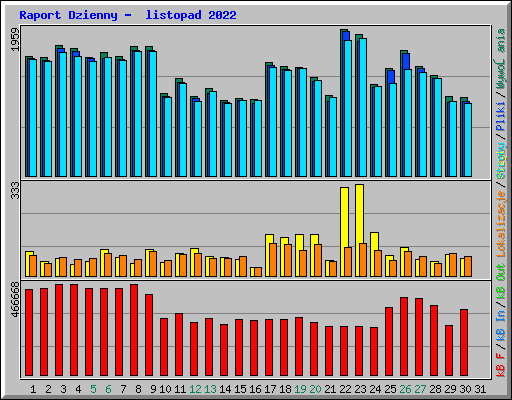 Raport Dzienny -  listopad 2022