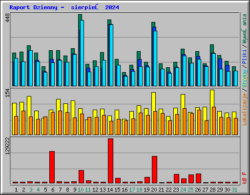 Raport Dzienny -  sierpień 2024