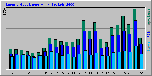 Raport Godzinowy -  kwiecie 2006