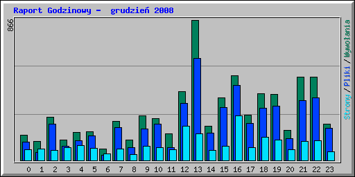 Raport Godzinowy -  grudzie 2008