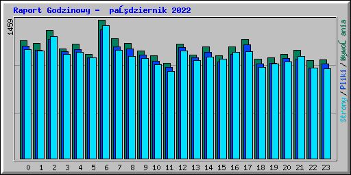 Raport Godzinowy -  październik 2022